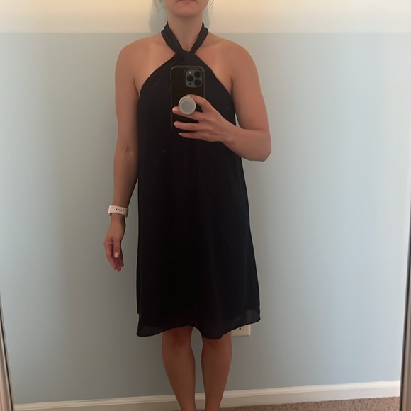 Soprano Knotted High Neck Shift Dress - Picture 4 of 8